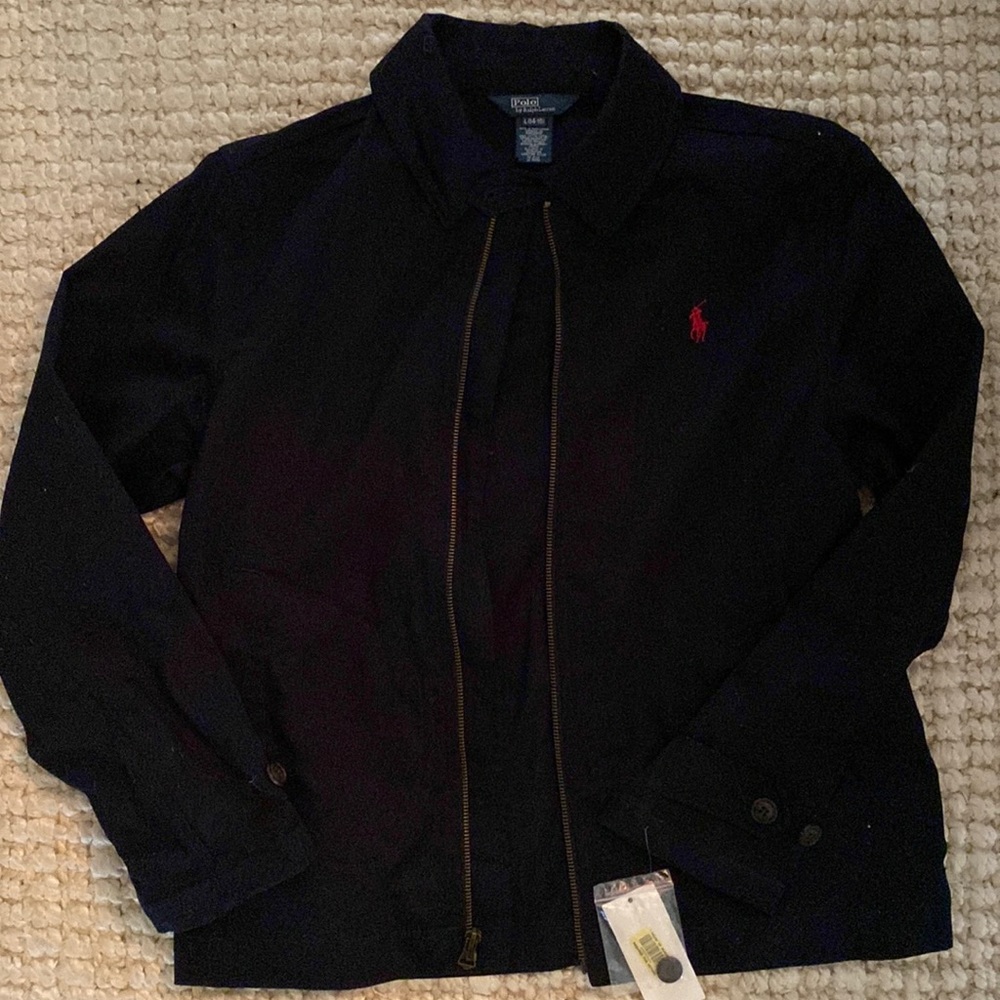 POLO Ralph Lauren youth Large Navy jacket